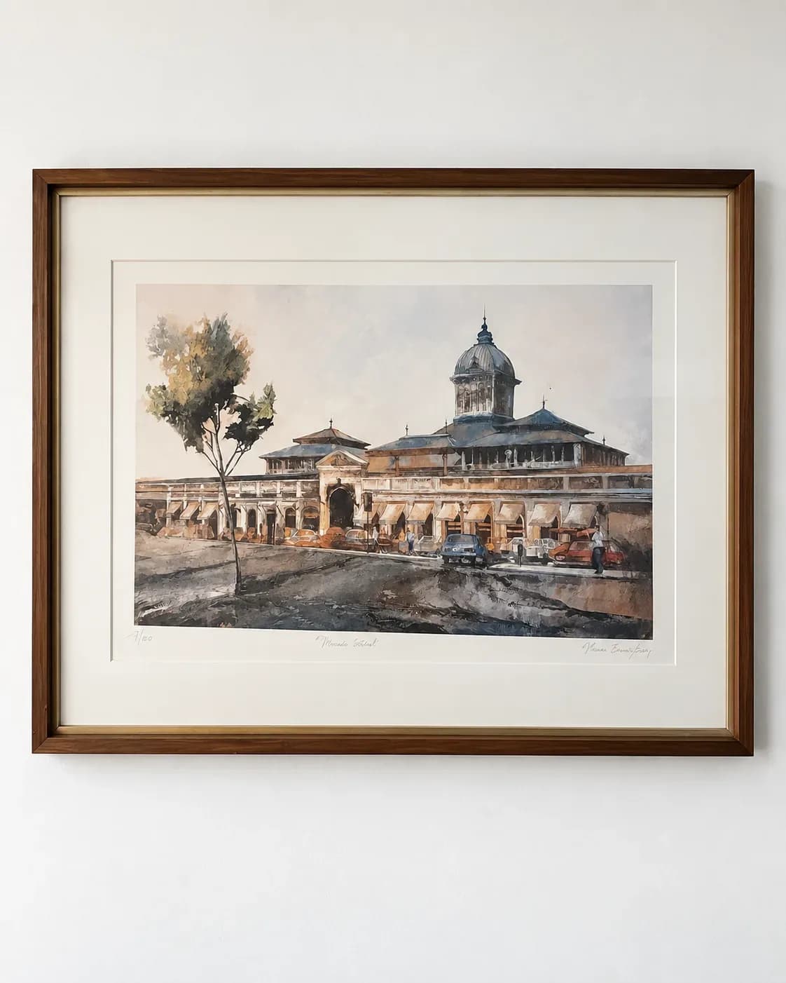 Acuarela editada de Alvaro Bindis.