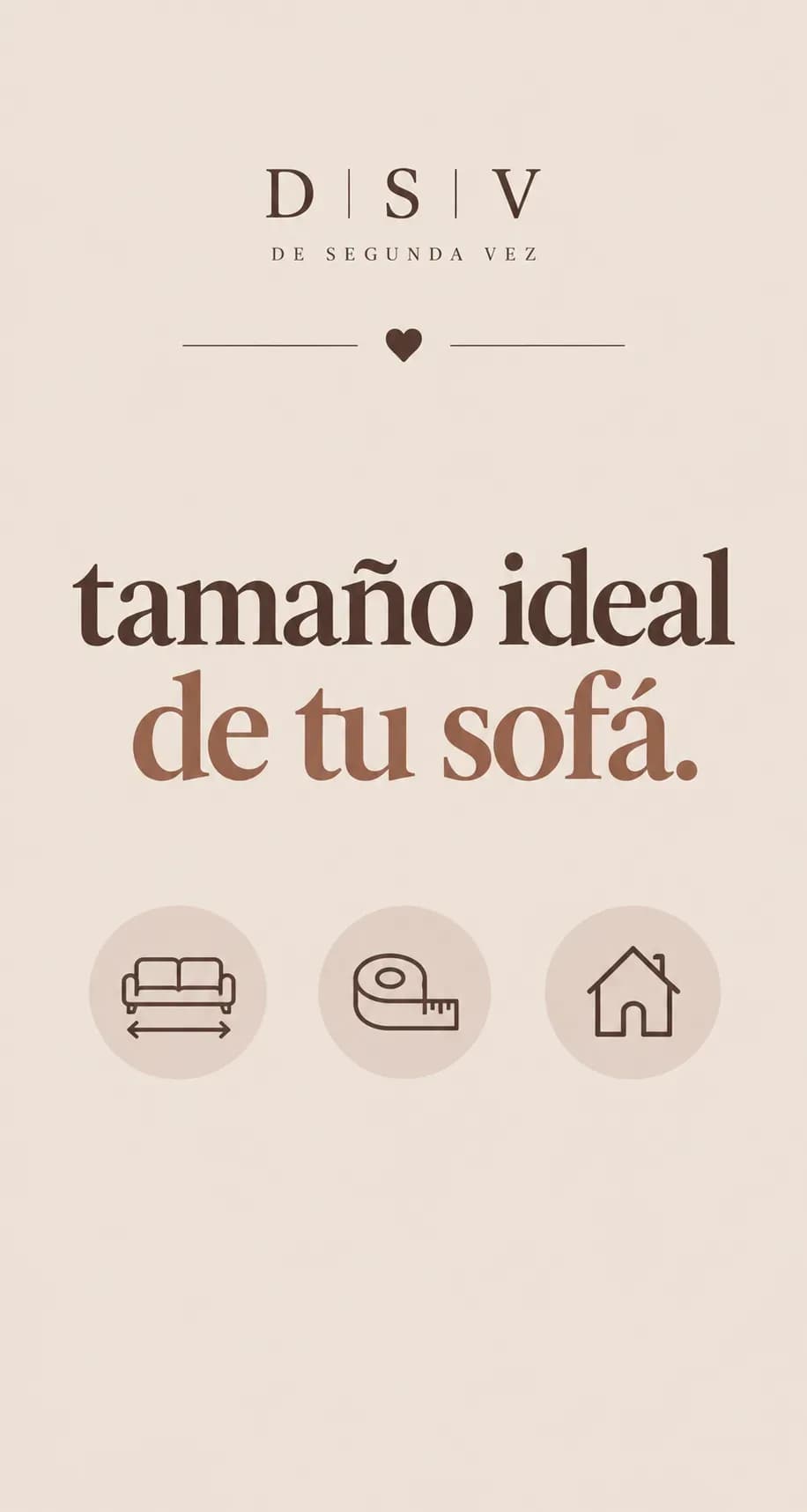 ¿Qué tamaño de sofá necesita tu espacio?