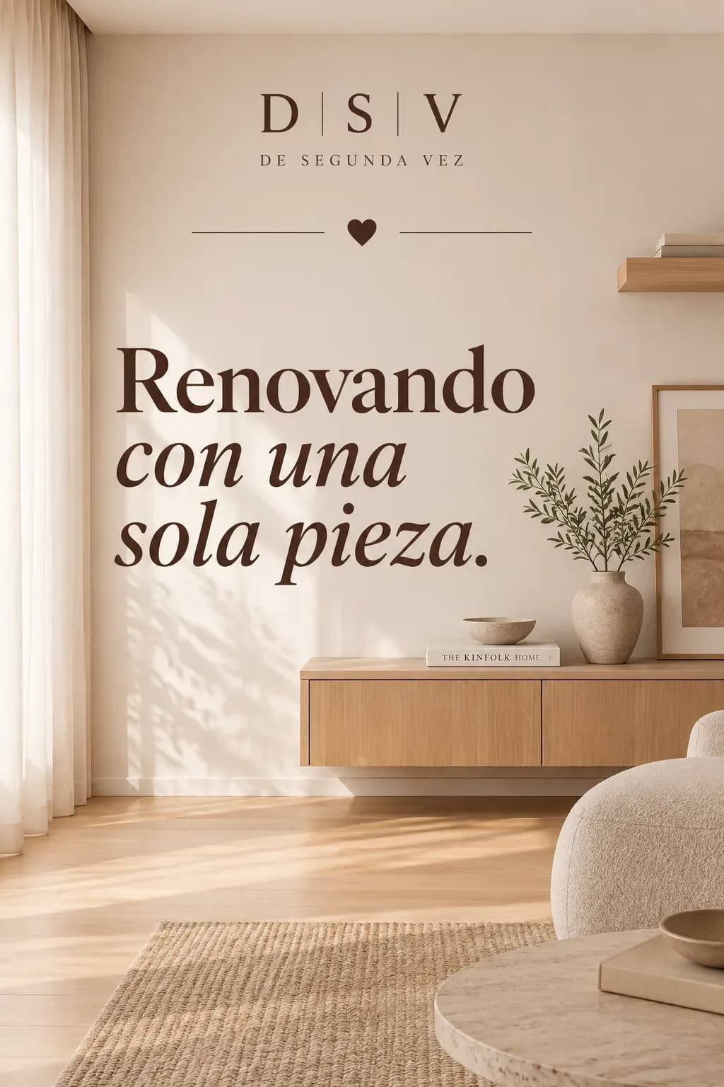 Renueva tus espacios con una sola pieza