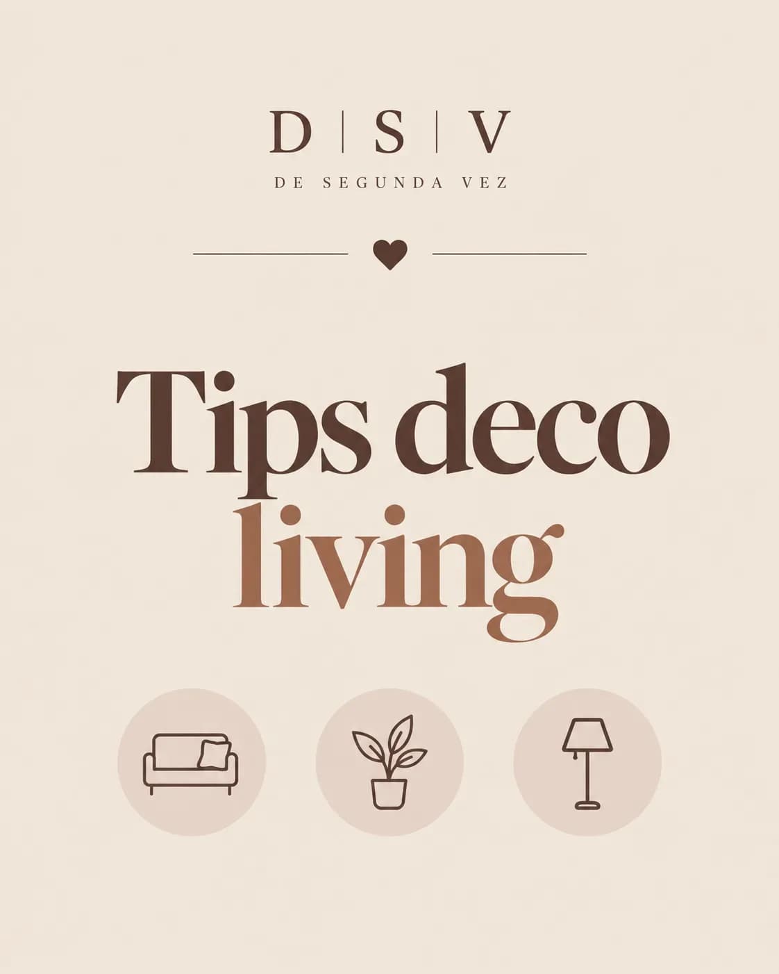 TIPS decoración para tu living