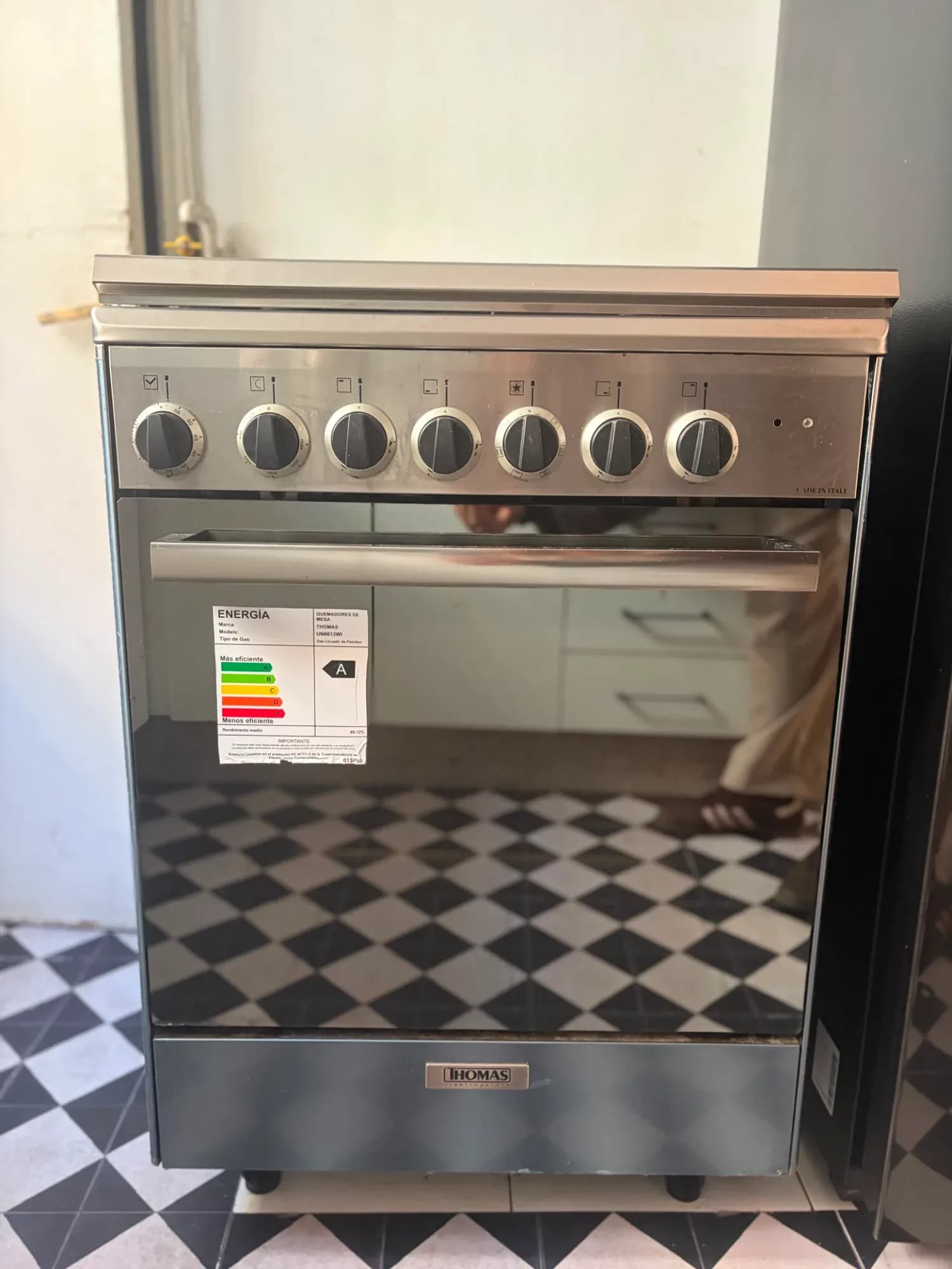 Cocina a gas Thomas.