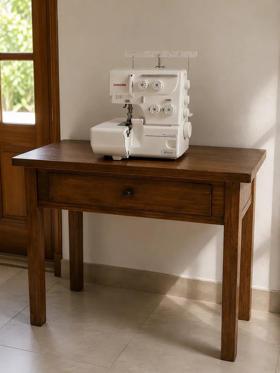 Maquina de coser Overlock Janome 8002D