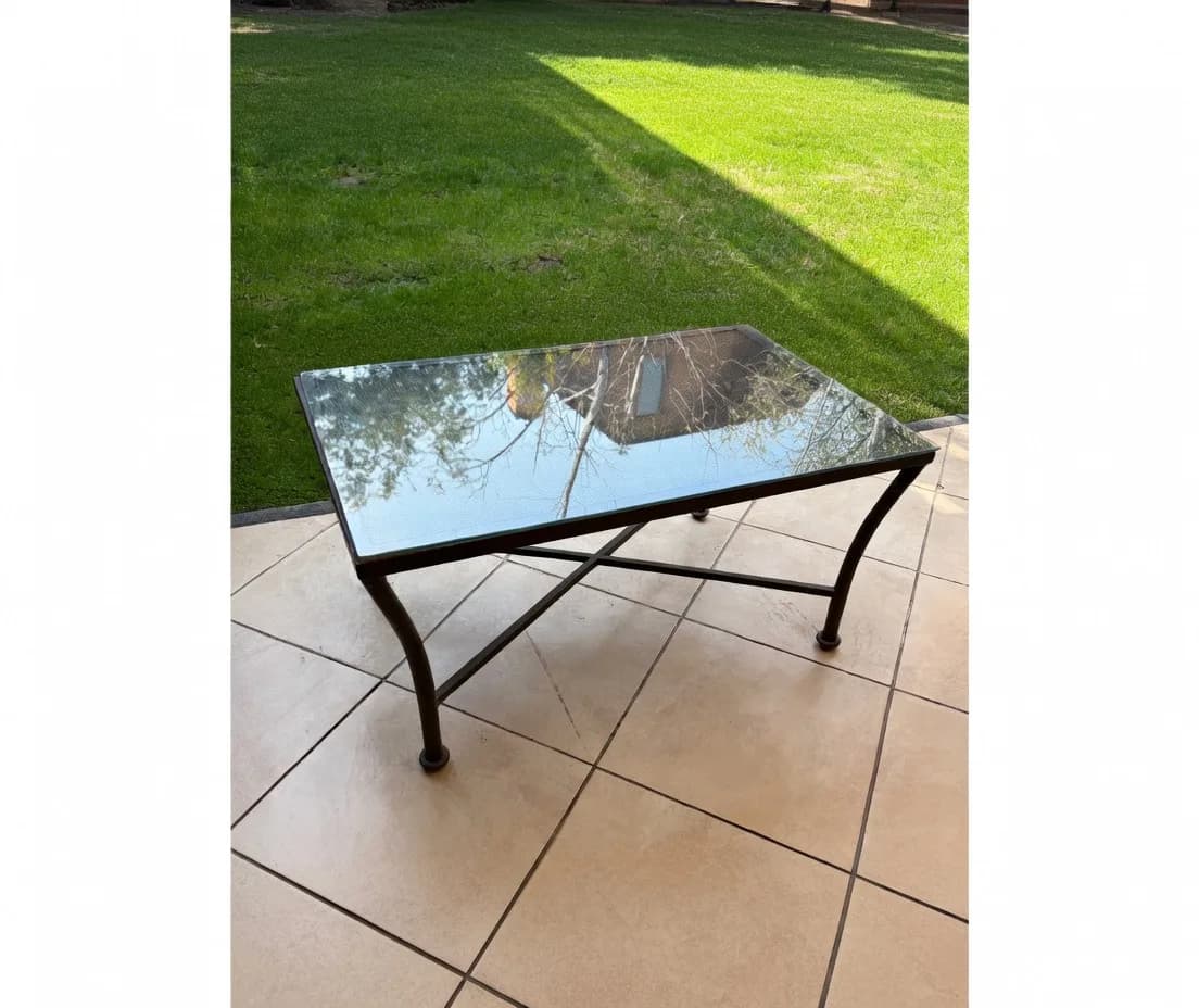 Mesa de centro para terraza.