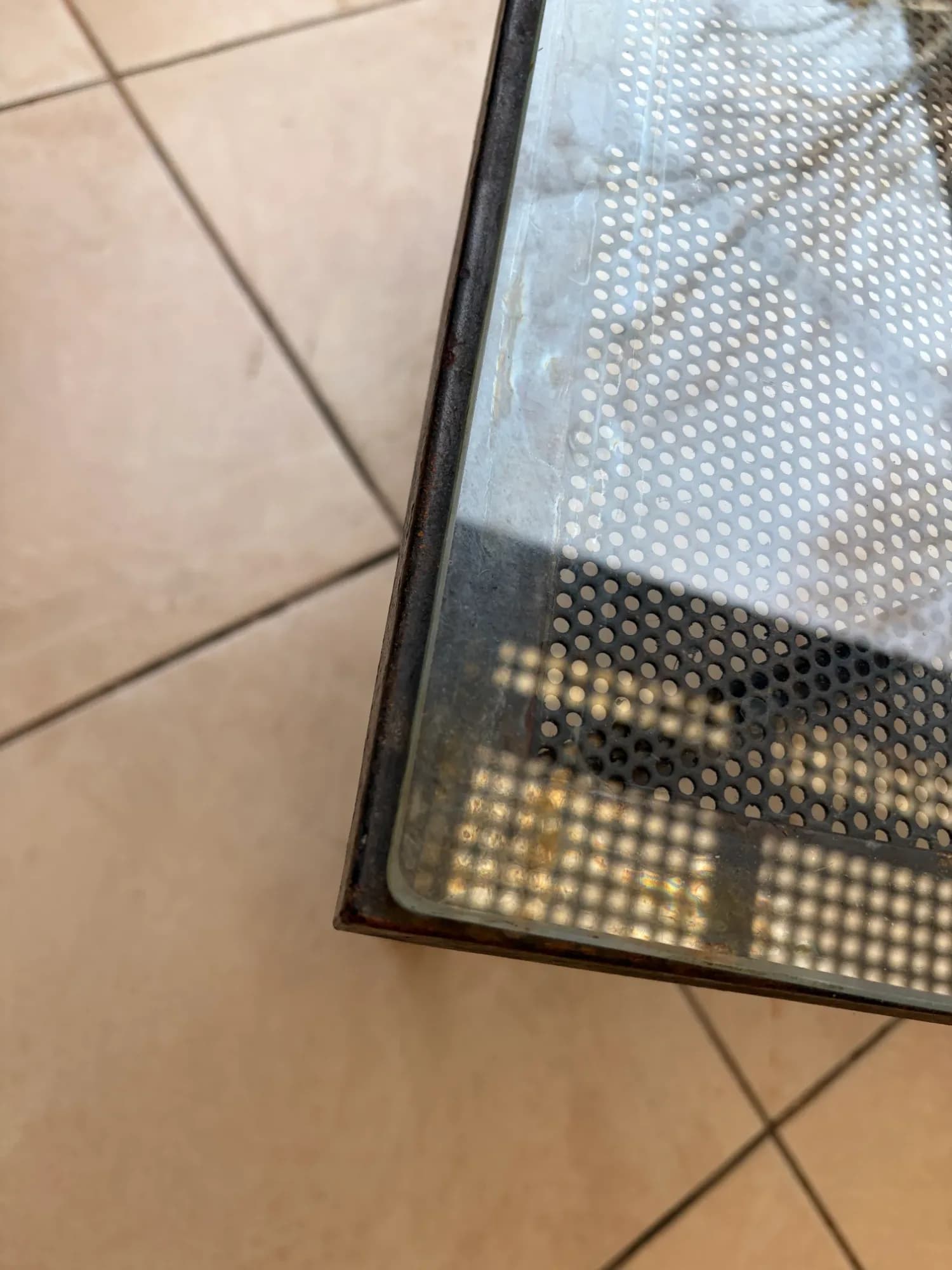 Mesa de centro para terraza.