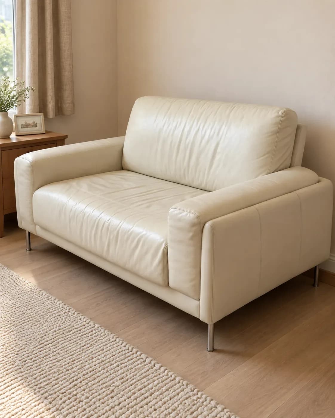 Sillón de cuero