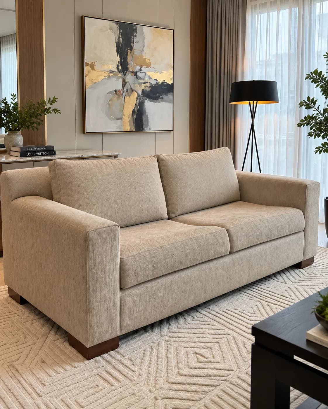 Sofa dos cuerpos.