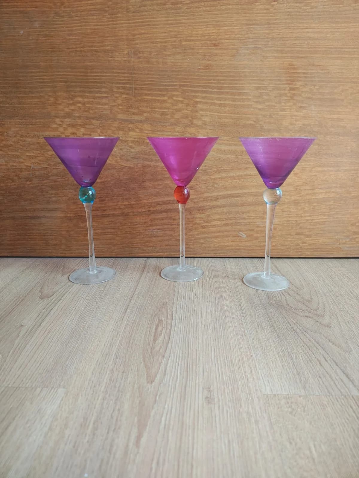 Tres copas vintage.